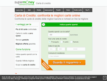 Tablet Screenshot of carta-di-credito.supermoney.eu