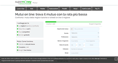 Desktop Screenshot of mutui.supermoney.eu