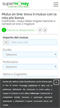 Mobile Screenshot of mutui.supermoney.eu
